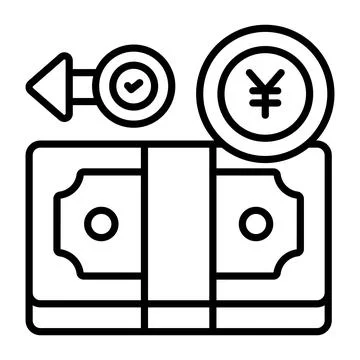 Bitcoin ecosystem vector design in modern style, easy to use icon Stock Illustration