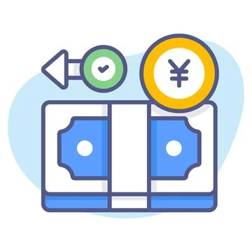 Bitcoin ecosystem vector design in modern style, easy to use icon Stock Illustration