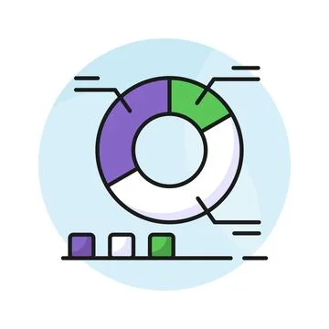 Bitcoin ecosystem vector design in modern style, easy to use icon Stock Illustration