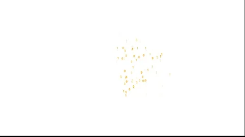 Bitcoin Electronic Money. Money from binary code. 24 Stock Footage 98949359