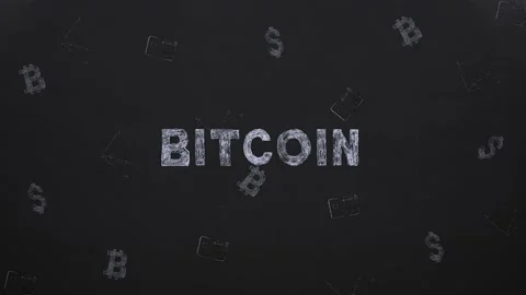Bitcoin Exploring the Future of Digital Currencies and the Pursuit of Financial Stock Footage 289437401