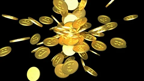 Bitcoin Explosion 2 스톡 동영상 84660291