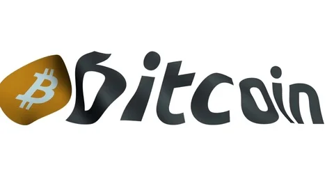 Bitcoin flag background motion seamless looping 스톡 동영상 82932486