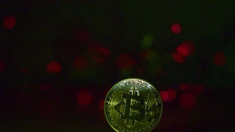 Bitcoin Stock Footage 83391347