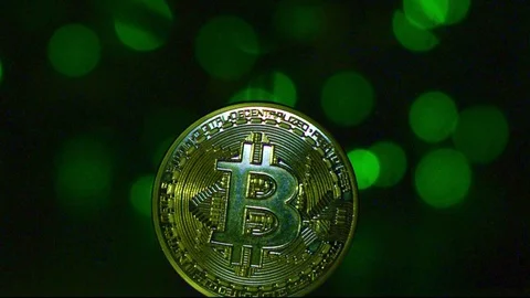 Bitcoin Stock Footage 83393046