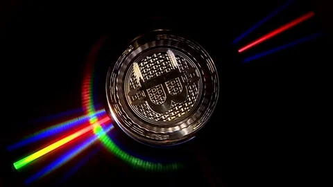 Bitcoin Stock Footage 85196029