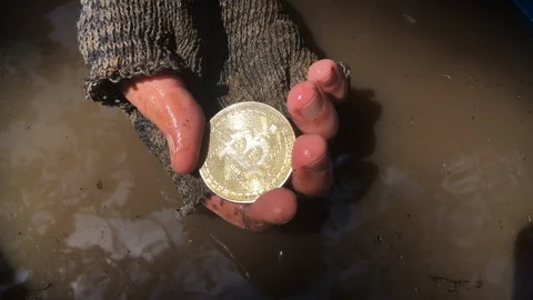 Bitcoin Stock Footage 87106836