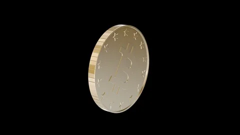 BitCoin Stock Footage 89766465