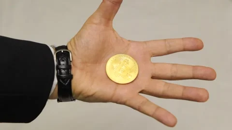 Bitcoin Stock Footage 103841561