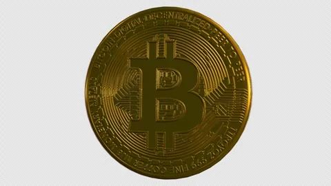 Bitcoin Stock Footage 304360472