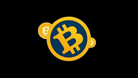 Bitcoin footage flat design for comunity or class 動画素材 300338619