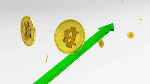 Bitcoin Going Up 動画素材 290434969
