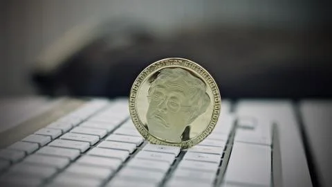 Bitcoin - Gold edition Stock Photos