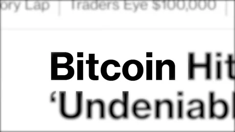 Bitcoin in the headlines. The problem of market volatility and unpredictability Stock Footage 292223651