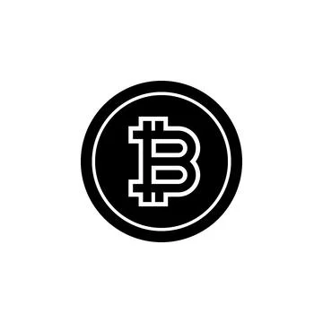 Bitcoin icon. Element of Crypto currency icon for mobile concept and web apps Stock Illustration