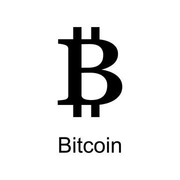 Bitcoin icon. Element of currency for mobile concept and web apps. Detailed Stock Illustration