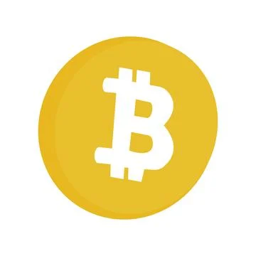 Bitcoin icon. Flat design vector bitcoin icons イラスト素材