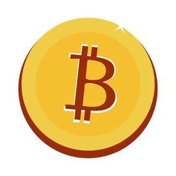 Bitcoin icon. Flat design vector bitcoin icons イラスト素材