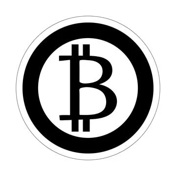 Bitcoin icon. Flat design vector bitcoin icons Stock Illustration