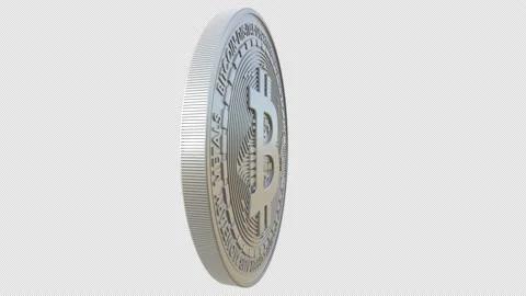 Bitcoin icon Stock Footage 209654264