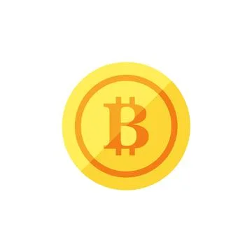 Bitcoin icon vector illustration Stock Illustration