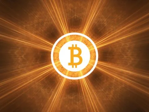 Bitcoin Stock Illustration