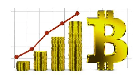Bitcoin Stock Illustration