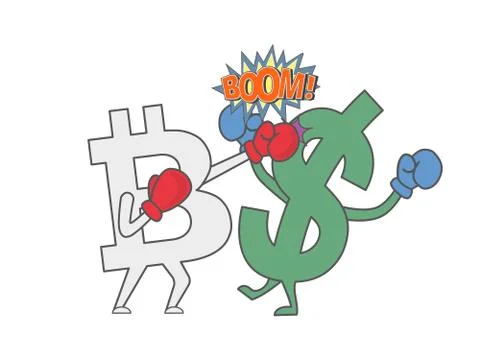 Bitcoin Stock Illustration