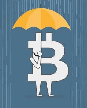 Bitcoin Stock Illustration