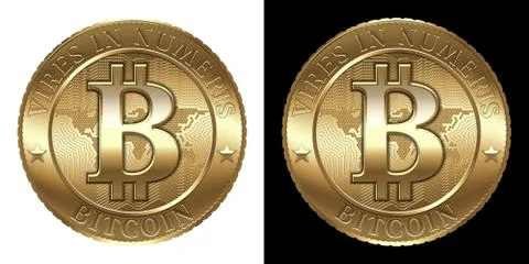 Bitcoin Stock Illustration