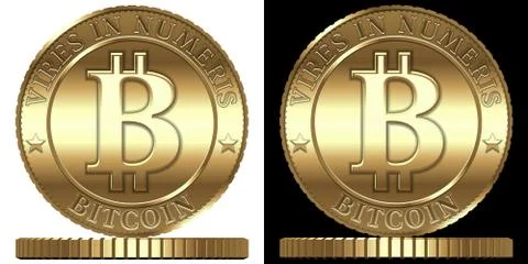 Bitcoin Stock Illustration