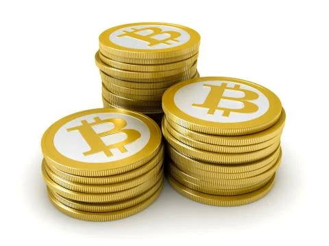 Bitcoin Stock Illustration