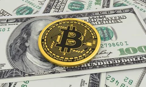Bitcoin Stock Illustration