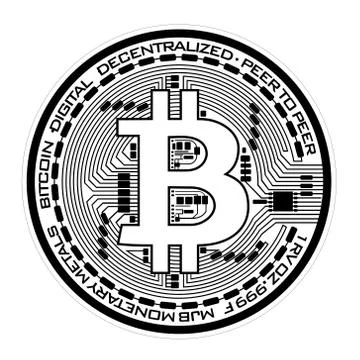 Bitcoin Stock Illustration