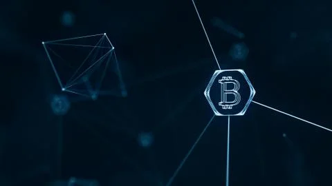 Bitcoin Stock Illustration