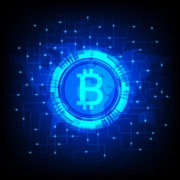 Bitcoin 스톡 일러스트