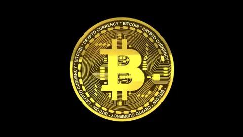 Bitcoin Illustrazione stock