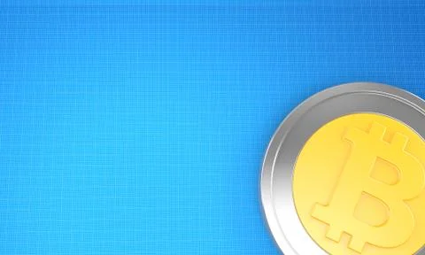 Bitcoin Stock Illustration