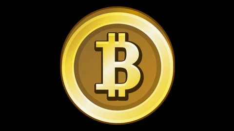 Bitcoin Illustrazione stock