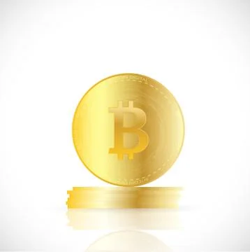 Bitcoin Illustration Stock-Illustration
