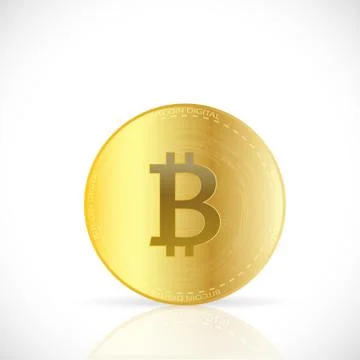 Bitcoin Illustration Stock Illustration