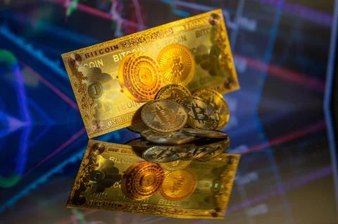 Bitcoin Illustrations Stock Photos