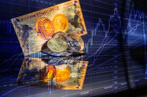 Bitcoin Illustrations Stock Photos
