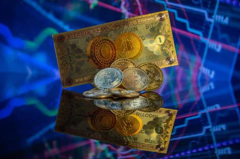 Bitcoin Illustrations Stock Photos