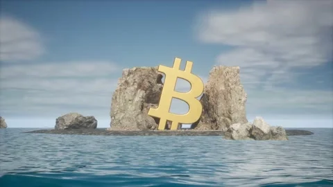 The Bitcoin Island 動画素材 232913394