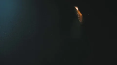 Bitcoin isolated on black Stock Footage 87281113