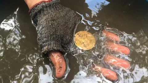 Bitcoin Laundry Stock Footage 87111142