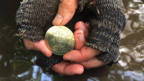 Bitcoin Laundry Video stock 87115281