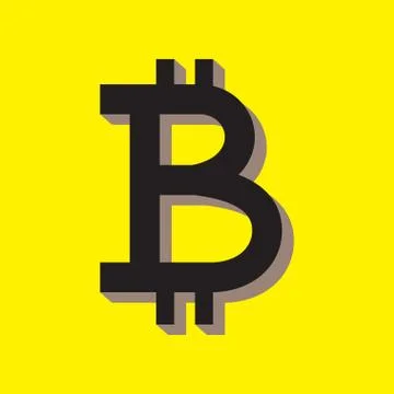 Bitcoin logo. Vector illustration. Stock Illustration