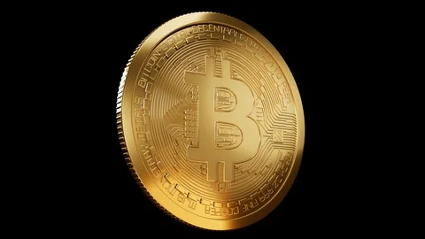 Bitcoin Loop Stock Footage 86120526